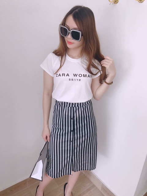 Set áo phông + Cv ZARA WOMAN