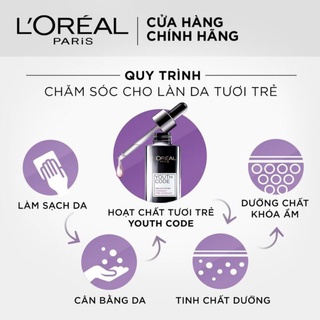 Hoạt chất trẻ hóa da L'Oreal Paris Youth Code
