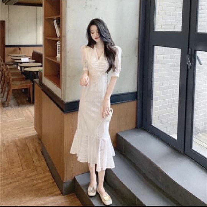 Đầm đuôi cá dự tiệc siêu xinh