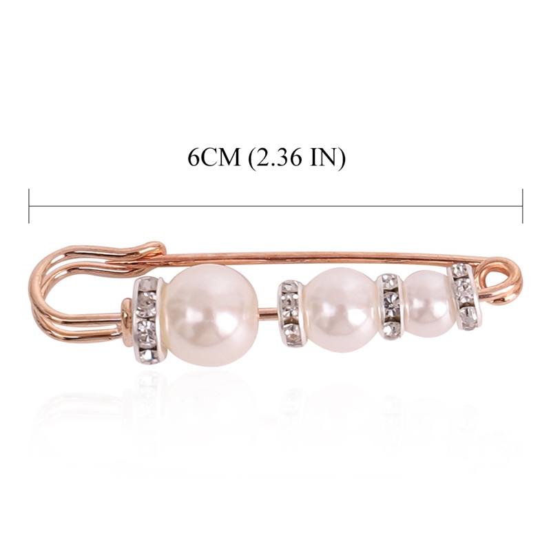 Trâm Cài Áo Đính Ngọc Trai Nhân Tạo Thời Trang