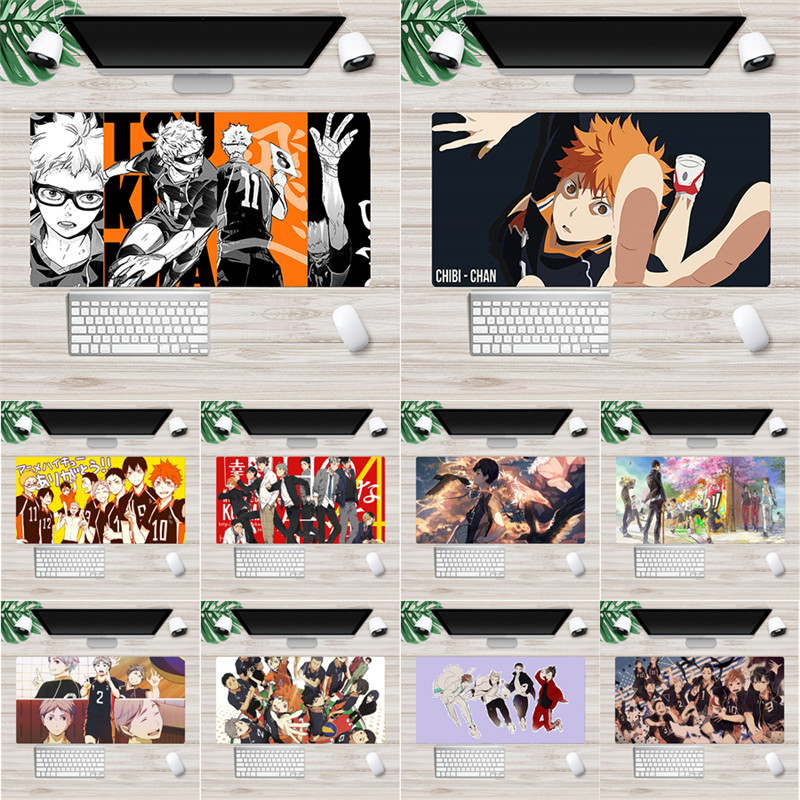 Tấm Lót Chuột Và Bàn Phím Máy Tính 30x60cm In Hình Anime Haikyuu