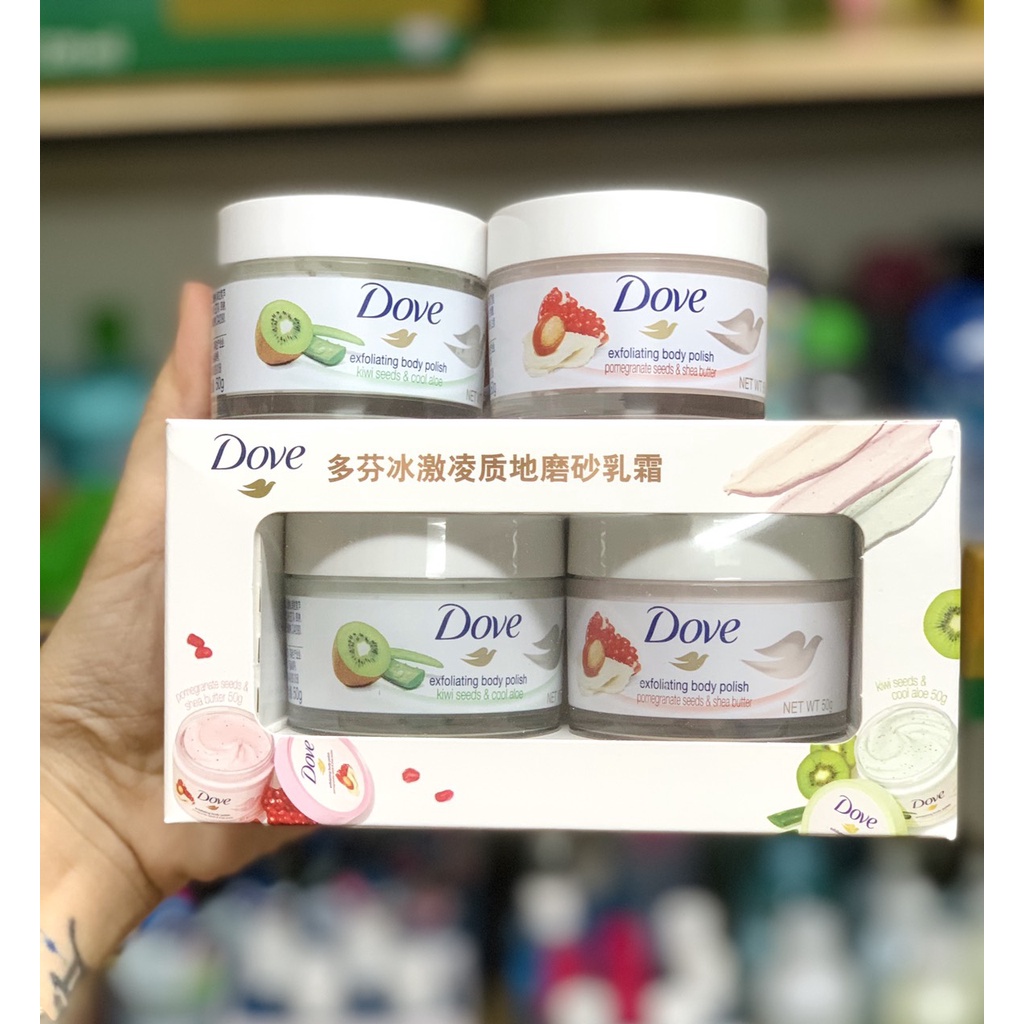 Tẩy da chết Body Dove giúp da mịn màng chiết xuất từ thiên nhiên | WebRaoVat - webraovat.net.vn