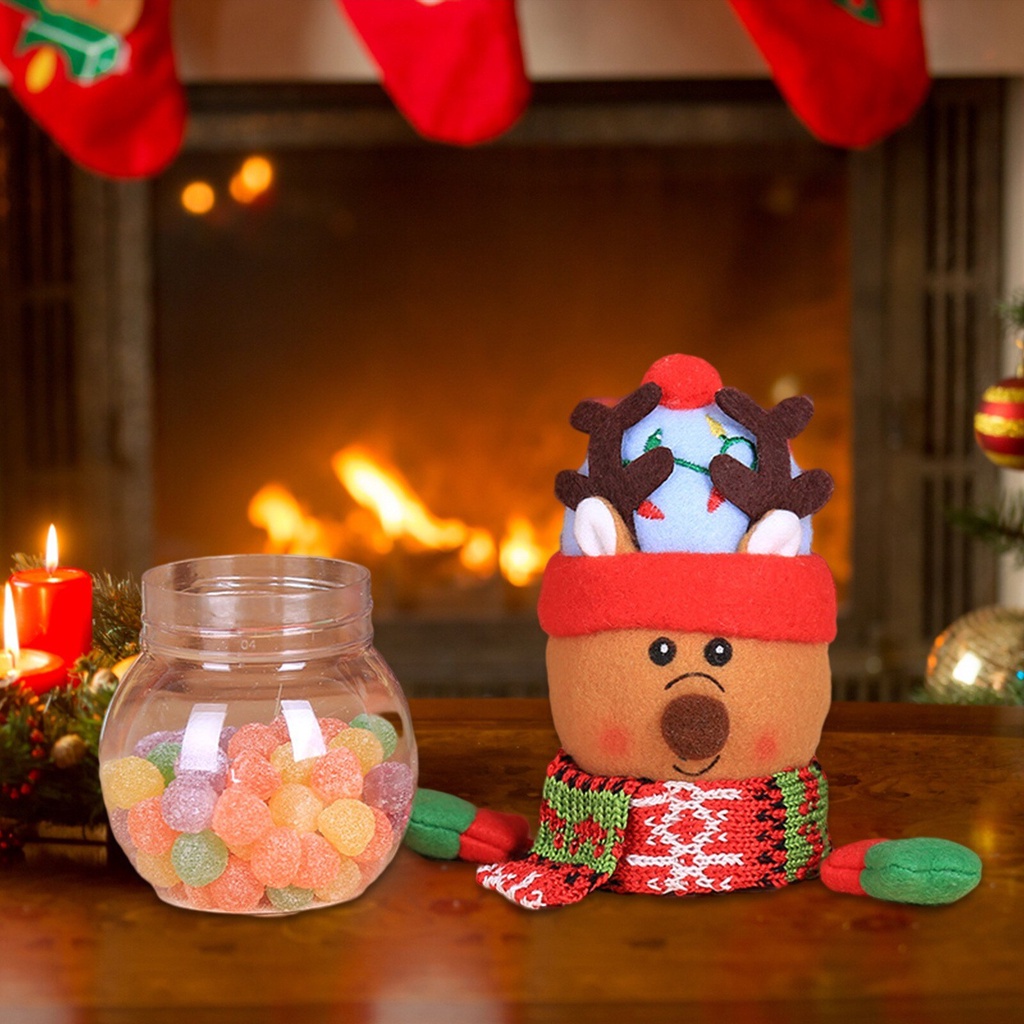 Túi Đựng Kẹo Giáng Sinh / Năm Mới Hình Ông Già Noel / Người Tuyết / Nai Sừng Tấm Sáng Tạo