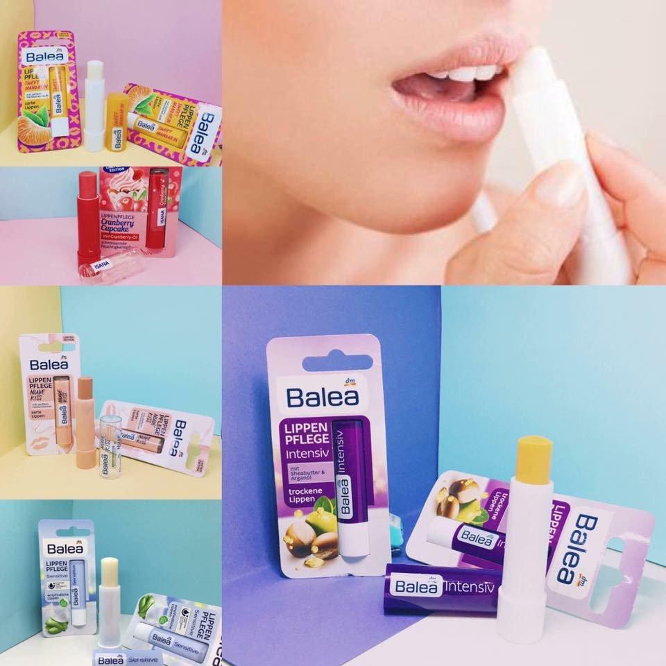 Son dưỡng BALEA Lippenpflege chống nẻ, khô môi