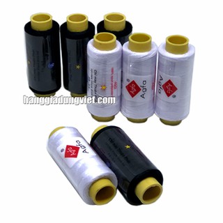 Cuộn chỉ đen trắng may tay vá quần áo