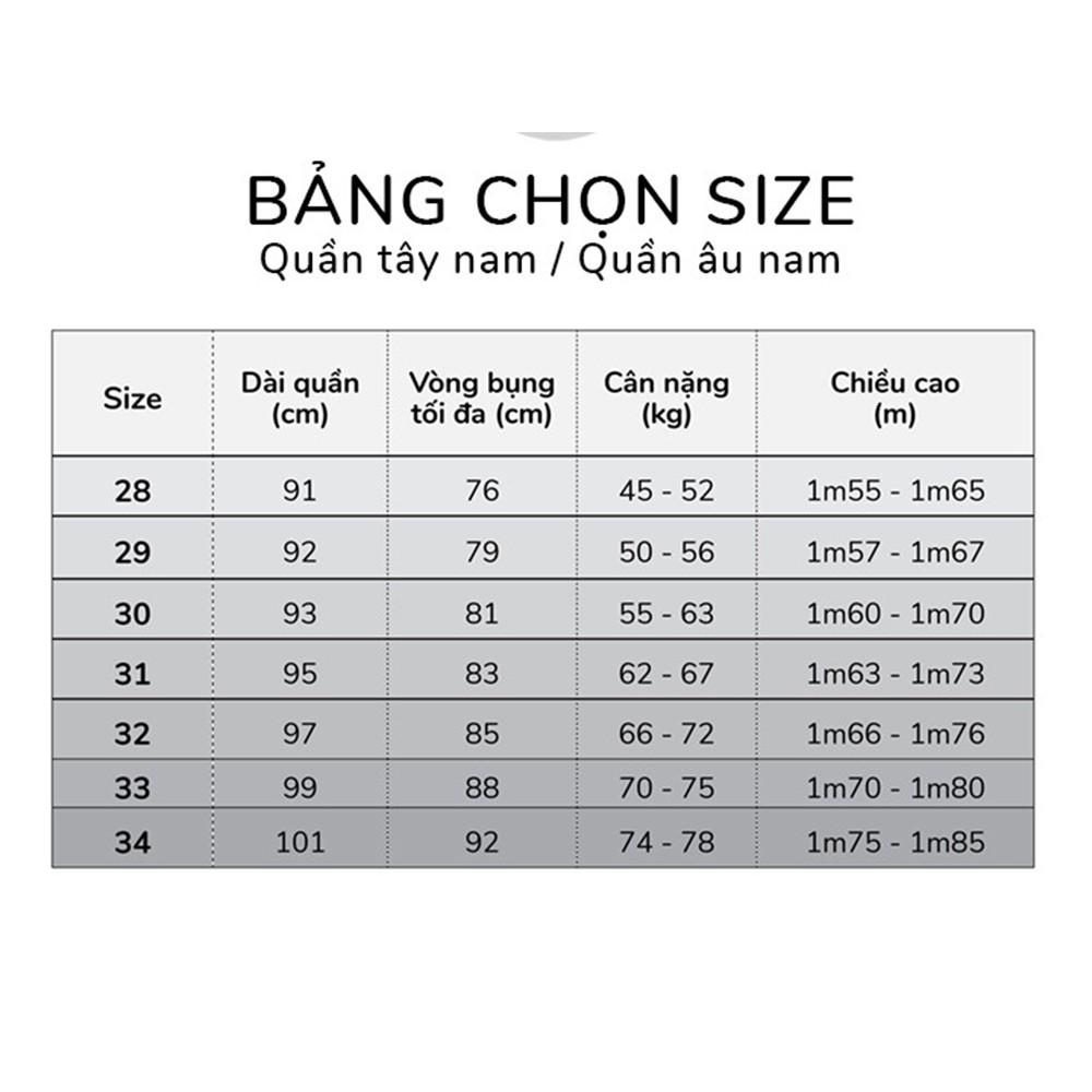 Quần tây nam S89 vải co giãn , ông côn form KOREA | BigBuy360 - bigbuy360.vn