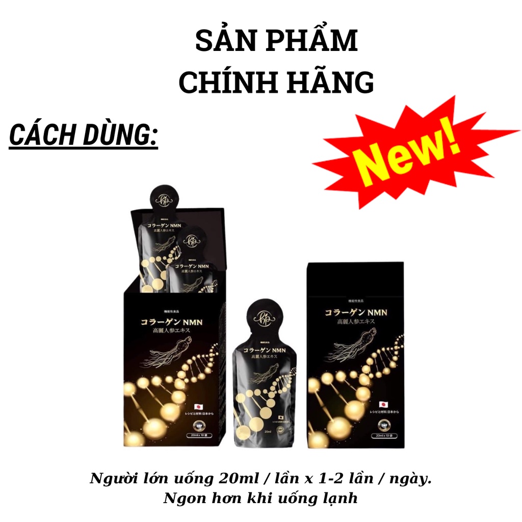 Collagen NMN Huyền Phi Nước Uống Đẹp Da Đẩy lùi quá trình lão hóa, chăm sóc, nuôi dưỡng làn da bạn