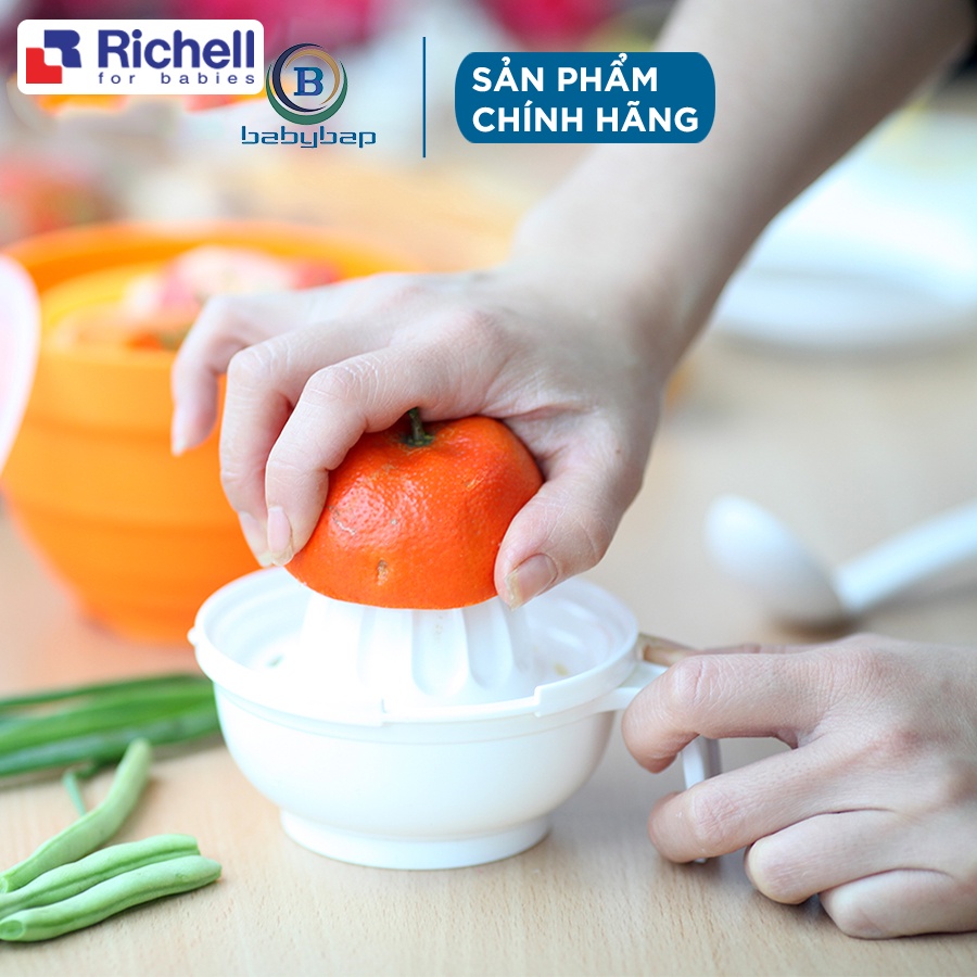 Bộ Chế Biến Ăn Dặm Kiểu Nhật Richell Bộ 8 Món Làm Từ Chất Liệu Cao Cấp, An Toàn