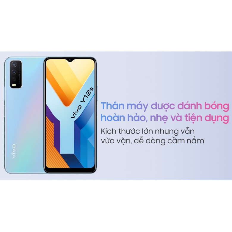 Điện thoại Vivo Y12s (4GB/128GB) Hàng Mới Nguyên Hộp - Bảo Hành Chính Hãng