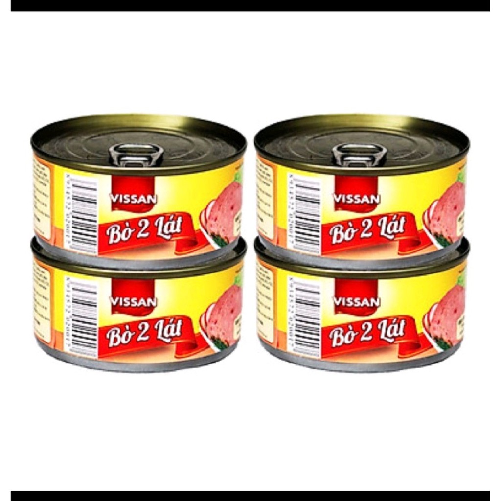 Combo 4 Hộp Bò 2 Lát Vissan