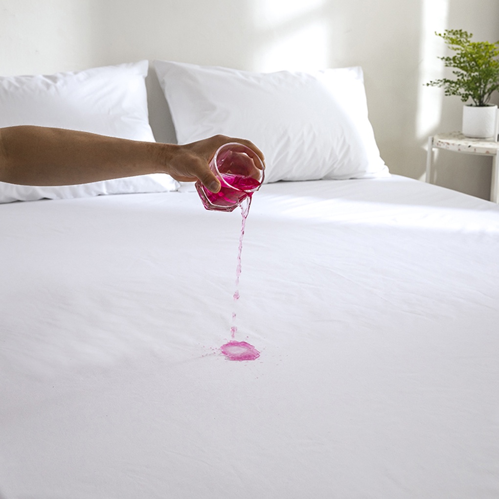 [CHOO] Bed Mattress Cover Waterproof Mattress Protector Topper Pad Fitted Sheet Elastic Bed Linens