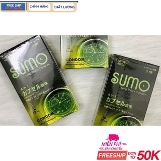 Bao cao su SuMo Bao cao su có gai hộp 12 chiếc