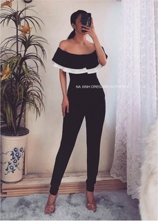 jum trễ vai phối màu