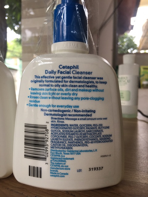 Sữa Rửa Mặt Cetaphil Daily Facial Cleanser - Hàng xách tay từ Mỹ
