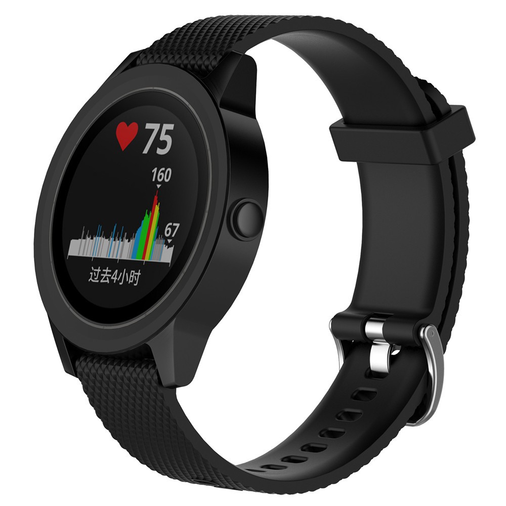GARMIN Dây Đeo Silicon Nhiều Màu Sắc Cho Đồng Hồ Thông Minh Garmin Forerunner 245 245m 20mm