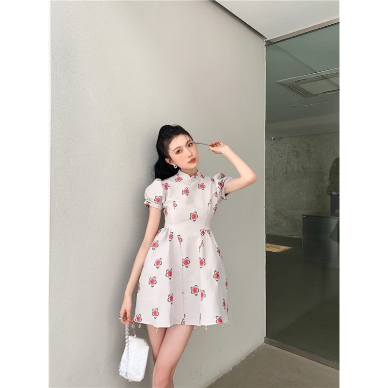 váy/ đầm xoè tiểu thư retro ORDER