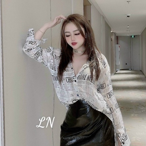 Áo sơ mi dài tay nữ ❤️FREESHIP❤️ Áo sơ mi nữ chất lụa mềm đẹp như hình siêu xinh thời trang cá tính A-T Fashion - SMN3