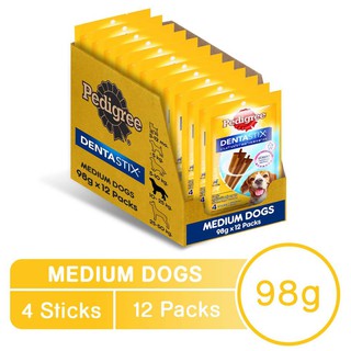 Combo 12 gói Xương gặm sạch răng cho chó Pedigree Dentastix tự chọn