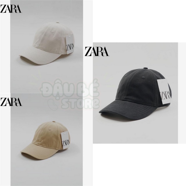 Mũ Lưỡi Trai Za.Ra Thể Thao Nam Nữ Cao Cấp Thanh Lịch - Nón Kết Nửa Đầu Trơn Unisex Thời Trang Hàn Quốc - Daube - M001
