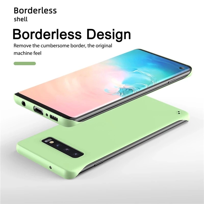 Ốp Điện Thoại PC Cứng Không Viền Cho Samsung Galaxy S23 Ultra S21 S22 S20 FE Note 20 22 Ultra 10 Plus S22 Plus Mờ / Matte