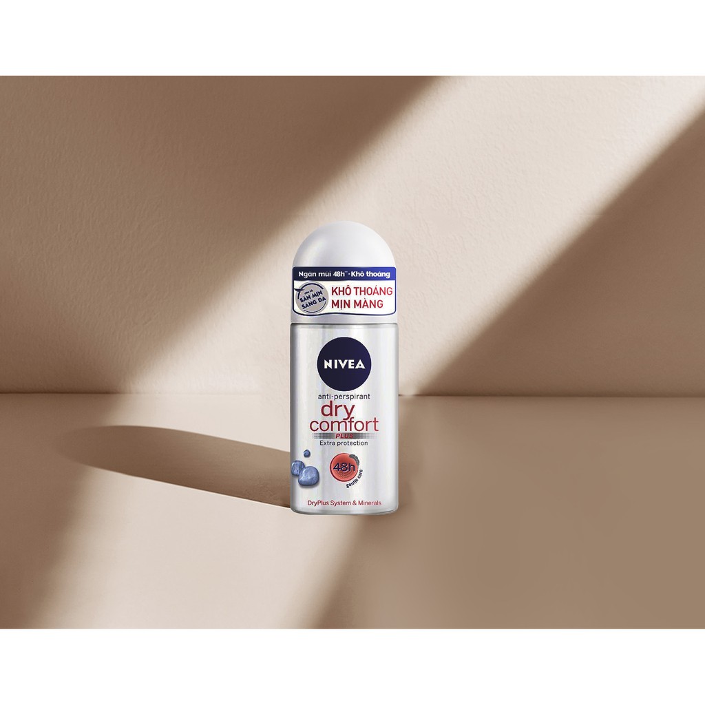 Lăn Ngăn Mùi Nữ Khô Thoáng Nivea 25ml