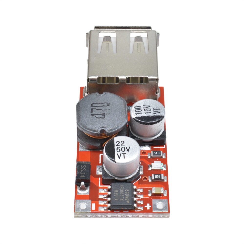 Mô đun giảm áp DIYMORE DC-DC 9V 12V 24V sang 5V 3A dành cho bộ sạc USB trên xe hơi