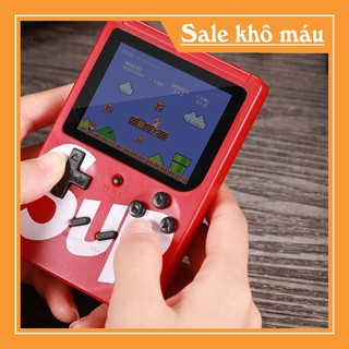 [Free ship từ 150k] MÁY CHƠI GAME CẦM TAY 400 IN 1 - VỚI 400 TRÒ CHƠI TUỔI THƠ MARIO, CONTRA