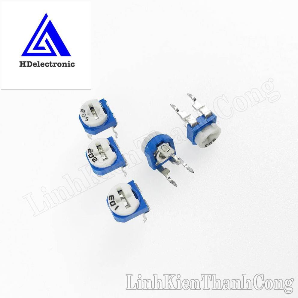 5 chiếc Biến trở Tam Giác RM065  102-105  chân đứng