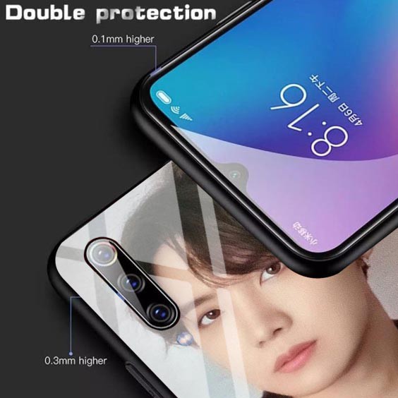 Ốp Điện Thoại Mềm Mặt Kính In Hình Bts 23 Cho Oppo Vivo Xiaomi Samsung Iphone 2 3 5 5i 5 Pro C1 C2 C3