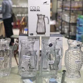 Bình Đựng Nước Thủy Tinh _ Mẫu Mới Nhất 1,5 lít