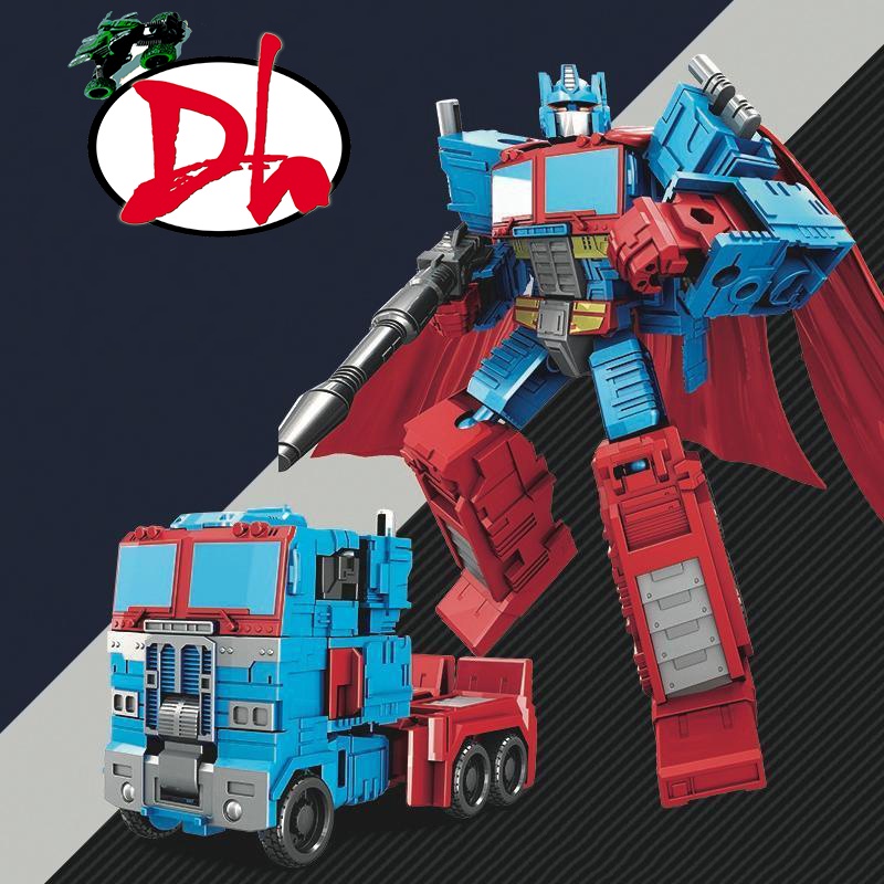 Mô hình đồ chơi robot optimus biến hình máy bay, xe cứu thương, xe đầu kéo cho bé