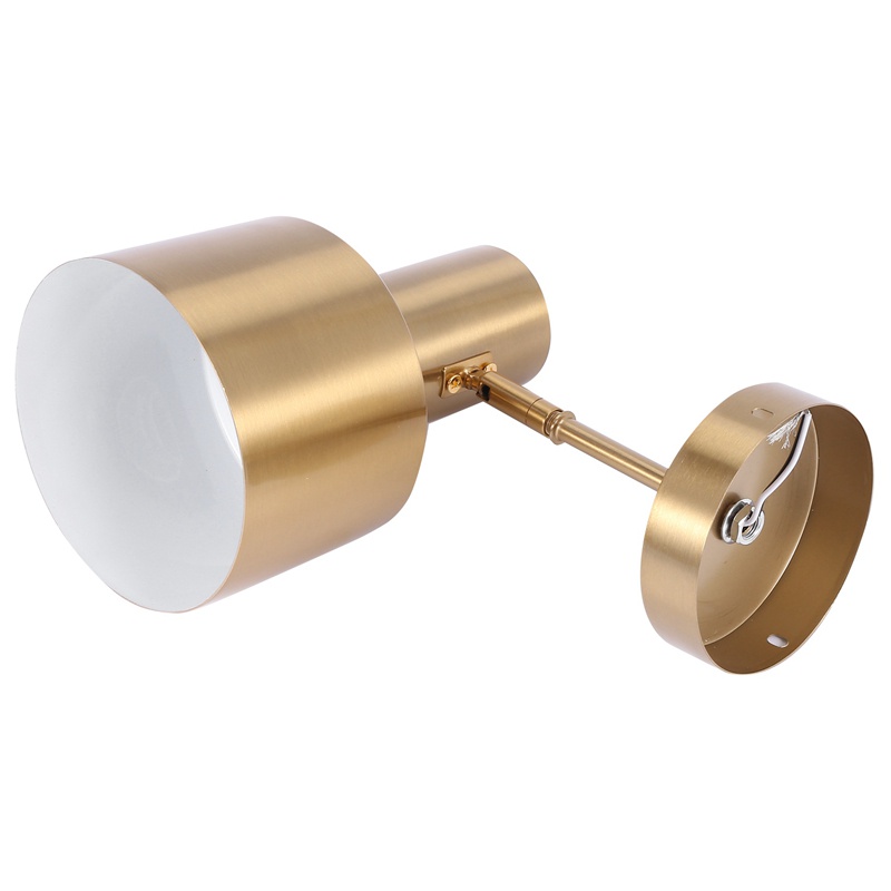 Đèn LED Treo Tường Bằng Sắt Màu Vàng Kim Điều Chỉnh Được Cho Phòng Tắm / Cầu Thang