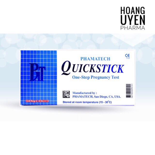 Que thử thai Quickstick Pharmatech USA (nhập khẩu)