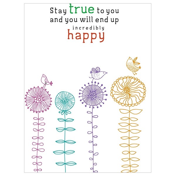 Sách - Notebook - Phong Cách Sống:  Stay True To You TSM0434