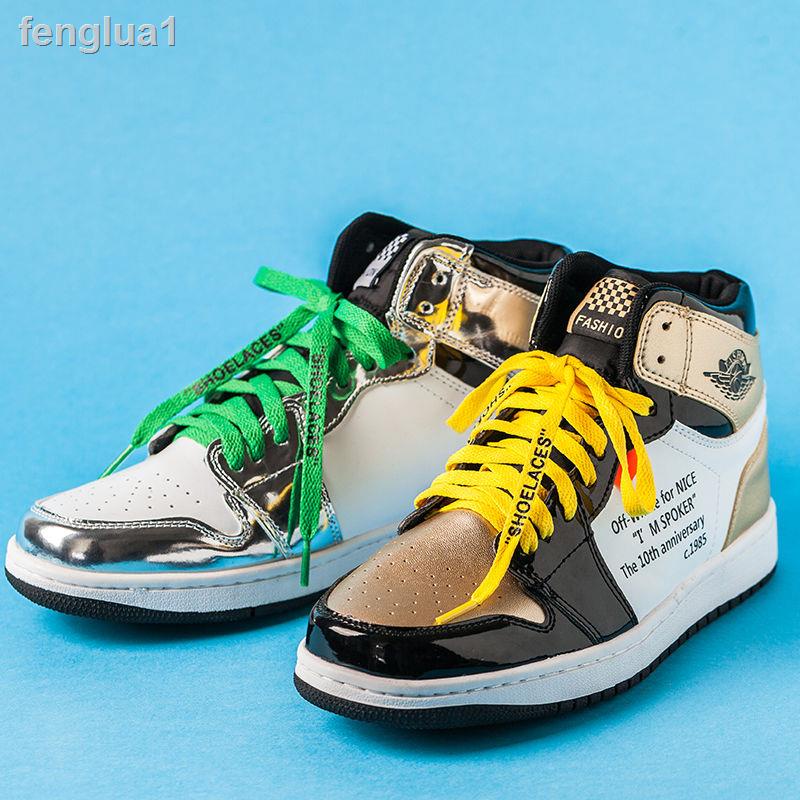 OFF-WHITE Giày thể thao OW Joint SHOELACES OFF WHITE Air Force One AF1 thời trang năng động