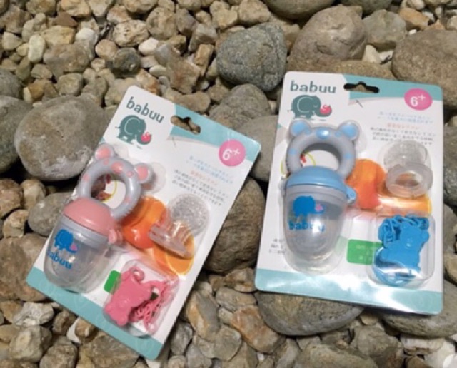 Núm nhai ăn dặm hoa quả Babuu Nhật nhập khẩu