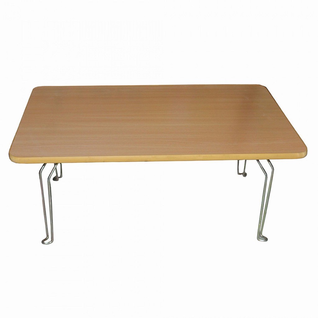 bàn học gấp gọn đa năng( chân sắt) vân gỗ chắc chắn | BigBuy360 - bigbuy360.vn