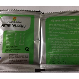 Phân bón vi lượng dày lá , xanh lá fetrilon-combi