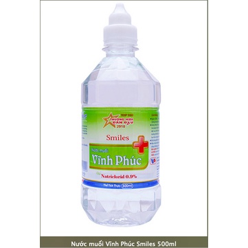 Nước muối Vĩnh Phúc Natriclorid 0.9( 500ml - 1000ml)