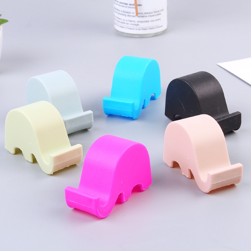 Giá đỡ điện thoại để bàn hình chú voi [Bel76]