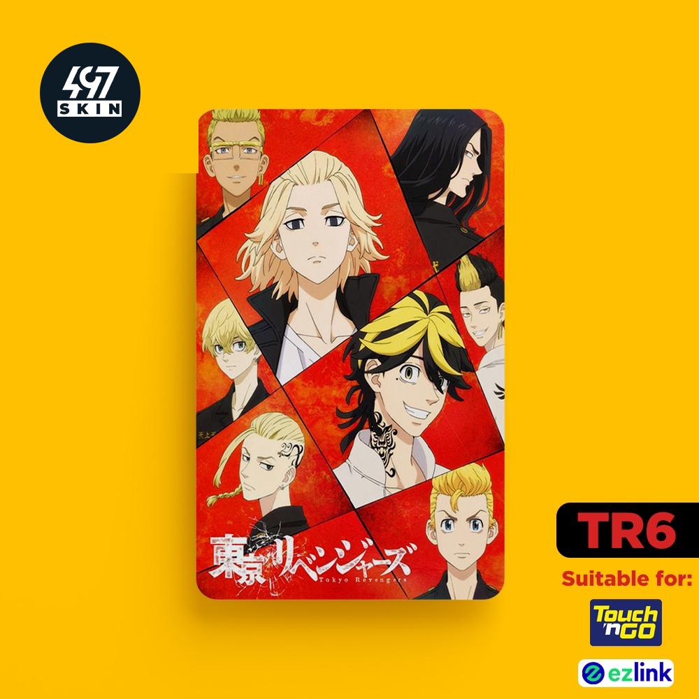 Skin Card Tokyo Revengers  - Miếng Dán ATM, Thẻ Xe, Thẻ Từ, Thẻ Chung Cư - Chất Liệu Chống Xước - Chống Nước