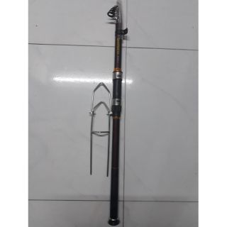 Cần câu lục rút shimano tặng kèm cây chống cần