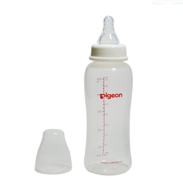 Bình sữa cổ hẹp PP STREAMLINE Pigeon 150ml - 250ml