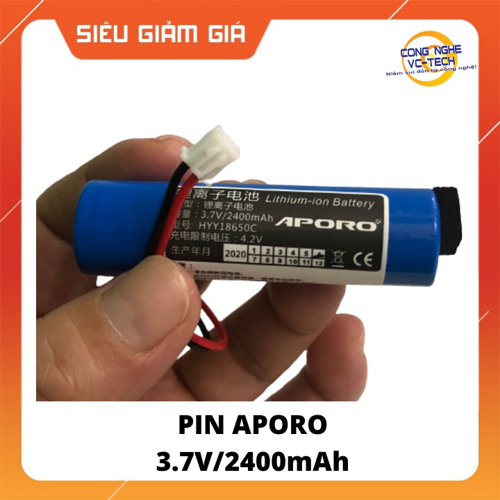 PIN APORO 3.7V/24000mAh-Dùng cho các máy trợ giảng APORO T9,T20-Hàng chính hãng