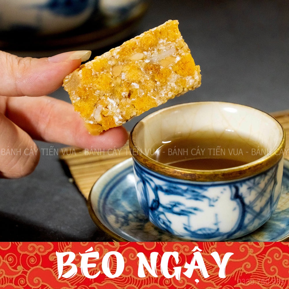 Bánh Cáy Tiến Vua Làng Nguyễn 💥𝑭𝒓𝒆𝒆𝑺𝒉𝒊𝒑 💥 - Đặc sản Thái Bình- Loại đặc biệt- 420g