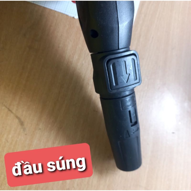 Bình bọt bossch,  súng rửa xe bossch