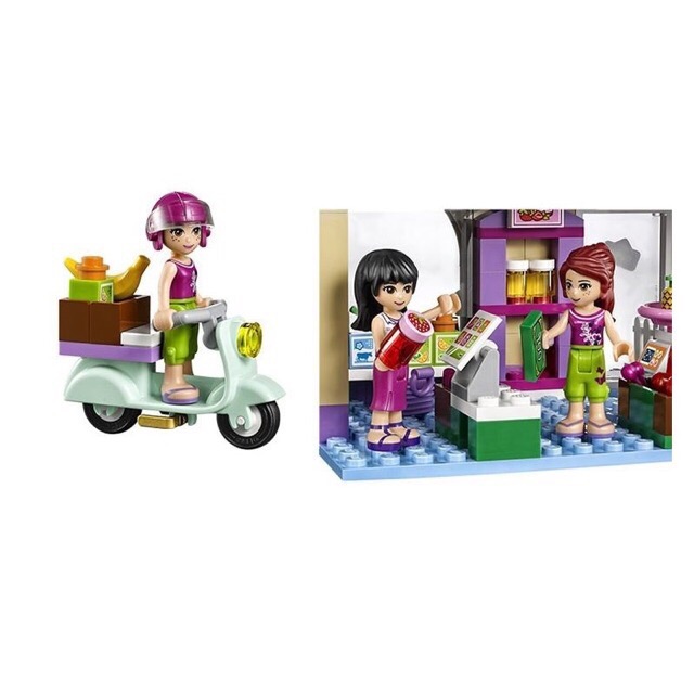 Lắp ráp friends 10495- Tiệm rau củ của maya