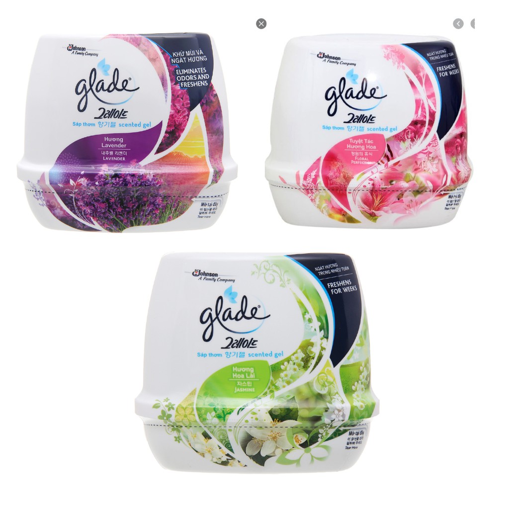 Combo 2 hộp sáp thơm GLADE (Tiết kiệm 10%)(Nhiều mùi hương)