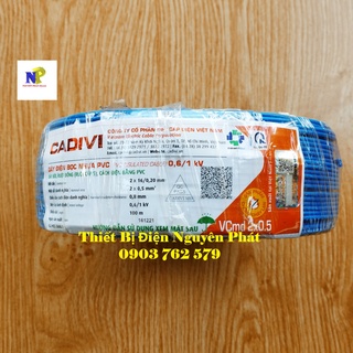 Dây Điện Đôi 2x16 VCmd2x0.5 - Lẻ 1 Mét