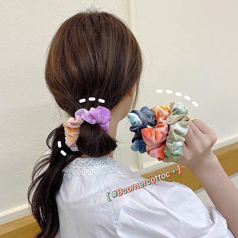 Cột Tóc Nhung Loang Màu - COT1115